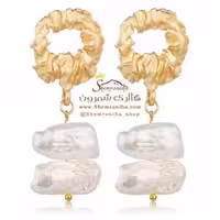 گوشواره جیپسی نگین مروارید EAR528G0