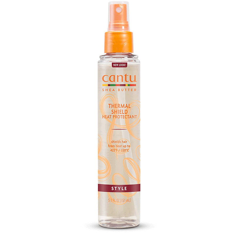 اسپری حرارتی محافظت کننده شیلد شی باتر کانتو Cantu Shea Butter Thermal Shield Heat Protectant spray