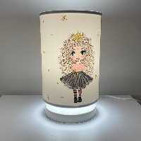 آباژور پایه کوتاه شید چاپی درجه یک با کیفیت عالی