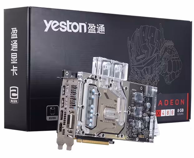 کارت گرافیک یستون مدل RX480 8G D5 XA با حافظه 8 گیگابایت