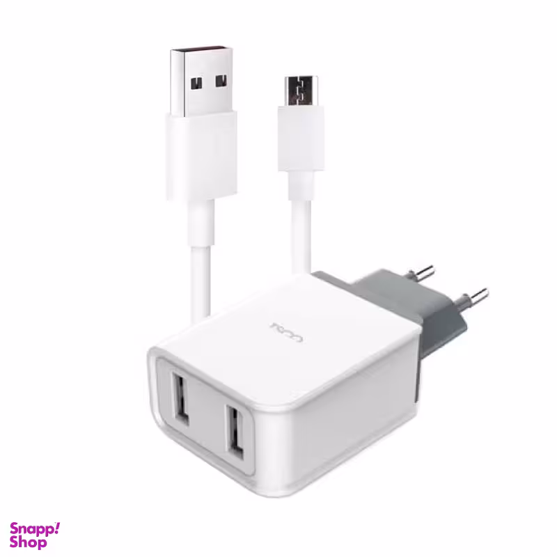 شارژ دیواری تسکو مدل TTC 55 به همراه کابل میکرو