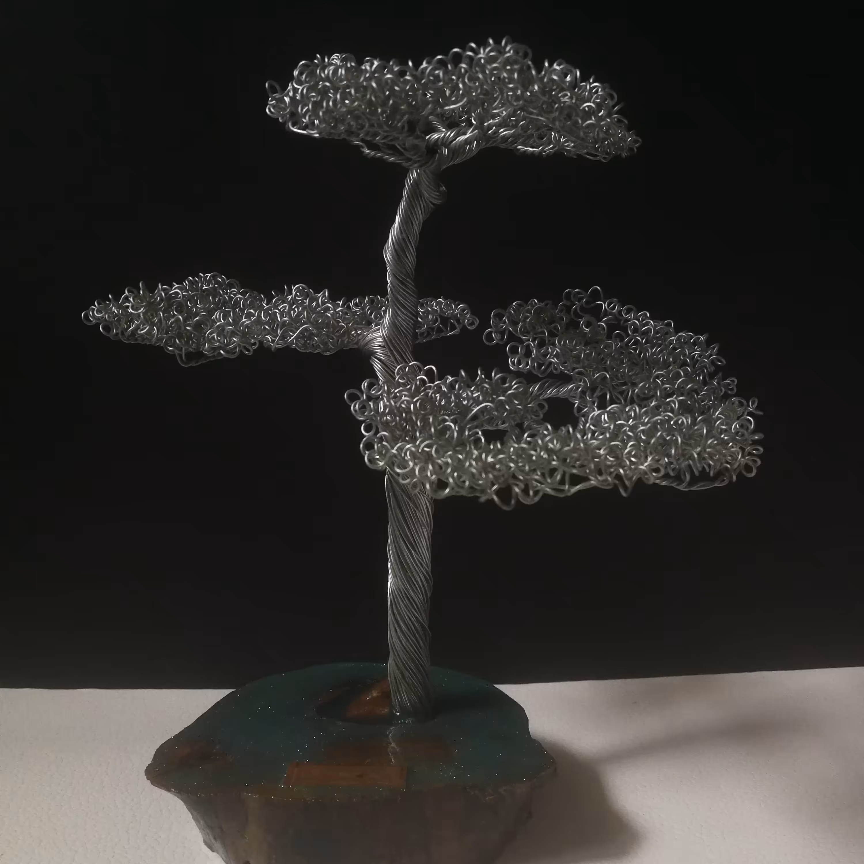 مجسمه درخت سیمی کد 110