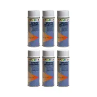 اسپری رنگ بتونه دوپلی کالر مدل spritz حجم 400 میلی لیتر  مجموعه 6 عددی
