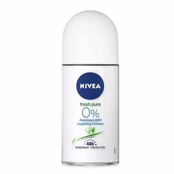 مام رول ضد تعریق فرش پیور نیوآ NIVEA fresh pure حجم 50 میل 