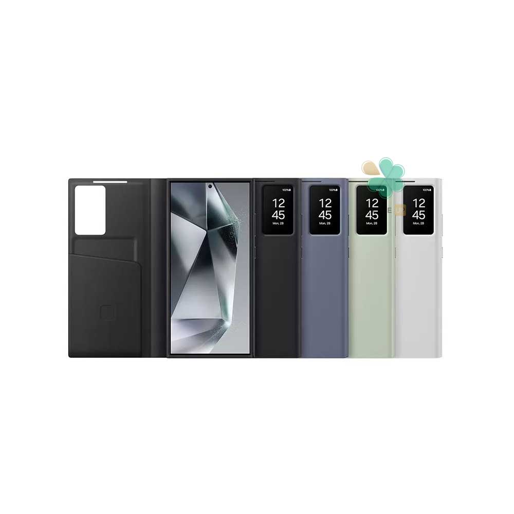 کیف هوشمند گوشی سامسونگ Galaxy S24 Ultra مدل Clear View