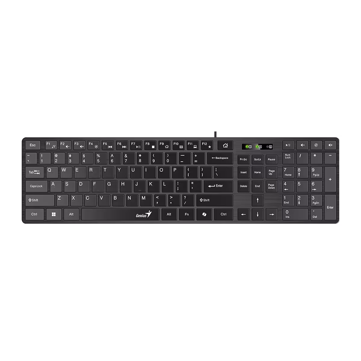 کیبورد باسیم جنیوس مدل SlimStar 126 | آی تی هوم