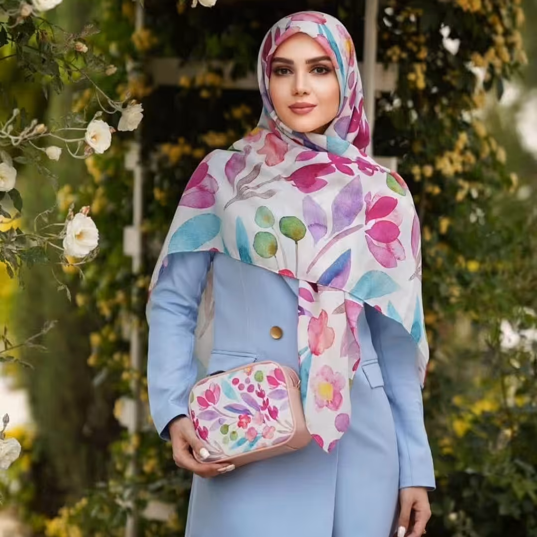 ست کیف و روسری مدل آلاله