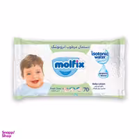 دستمال مرطوب مولفیکس مدل Isotonic بسته 70 عددی