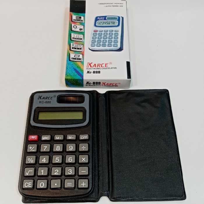 پخش ماشین حساب کوچک جیبی کیف دار کارس کد 888
