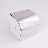 جای دستمال کاغذی سمفونی مدل دلسا رنگ کروم مناسب دستمال کاغذی رولی