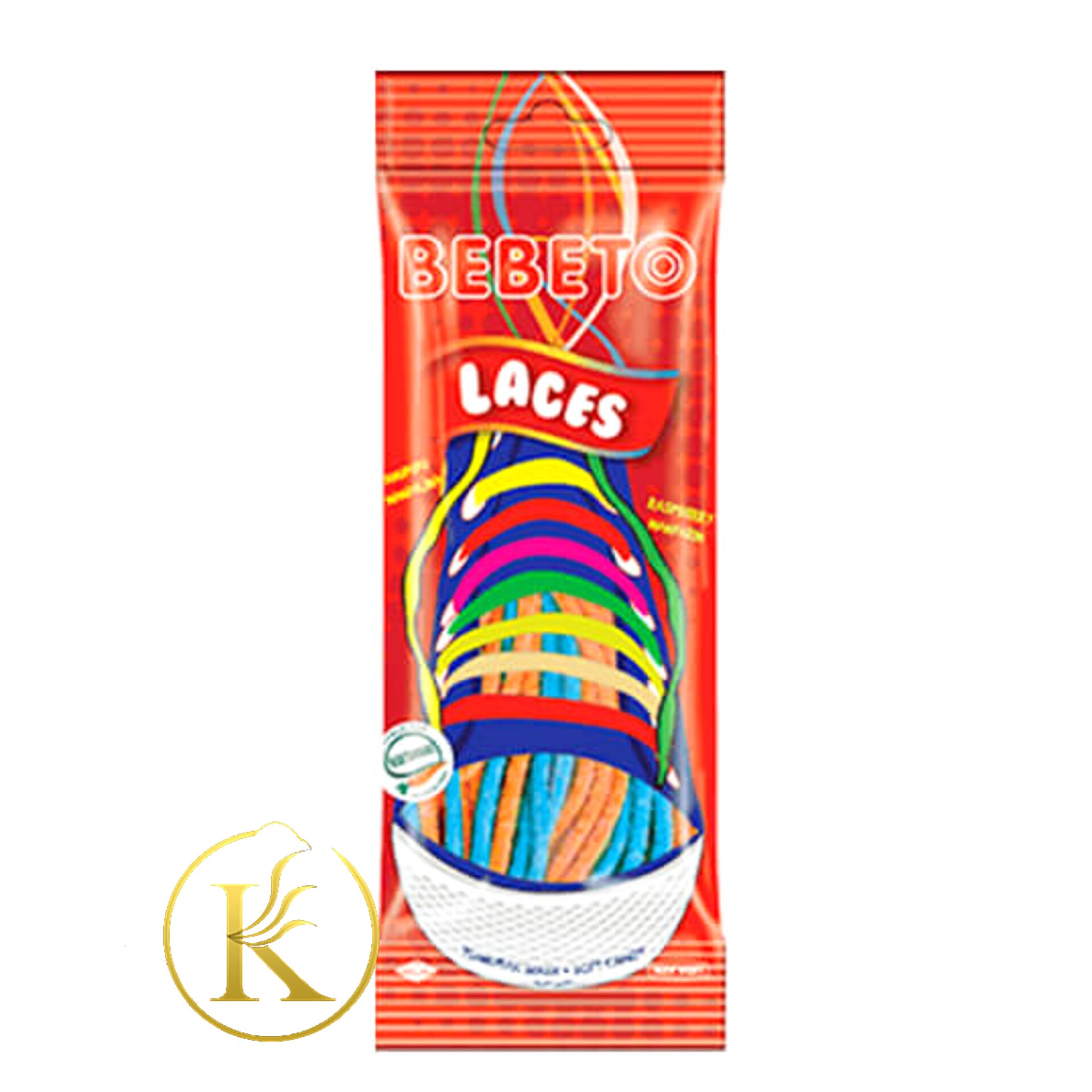 پاستیل بند کفشی شکری ببتو چند میوه (75 گرم) bebeto