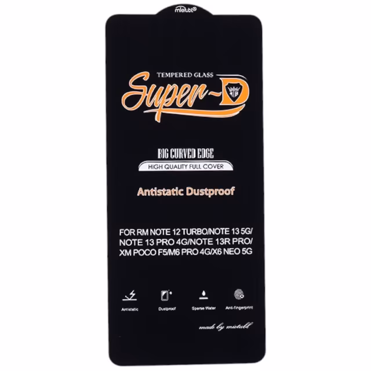 محافظ صفحه نمایش آنتی استاتیک میتوبل مدل Super D مناسب برای گوشی شیائومی Poco F5/NOTE 13 PRO 4G/X6 NEO