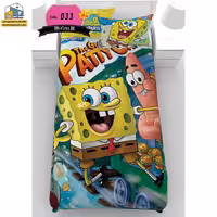 روتختی یک نفره گوزل سه بعدی باب اسفنجی مدل RSG33