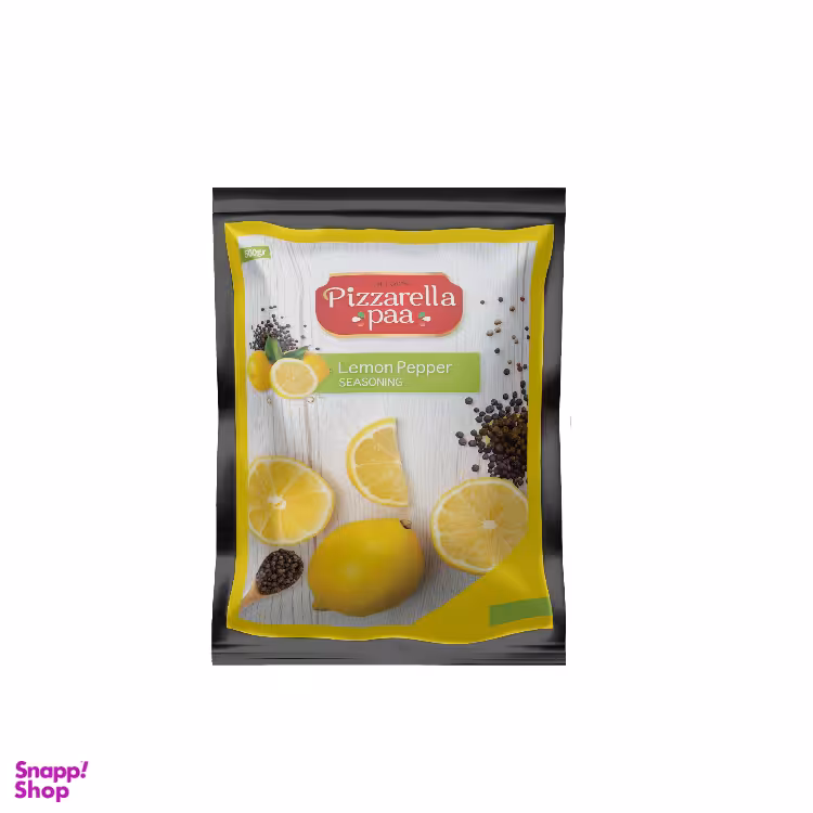 ادویه لیمو فلفلی پیزارلا پی ای ای وزن 500 گرم