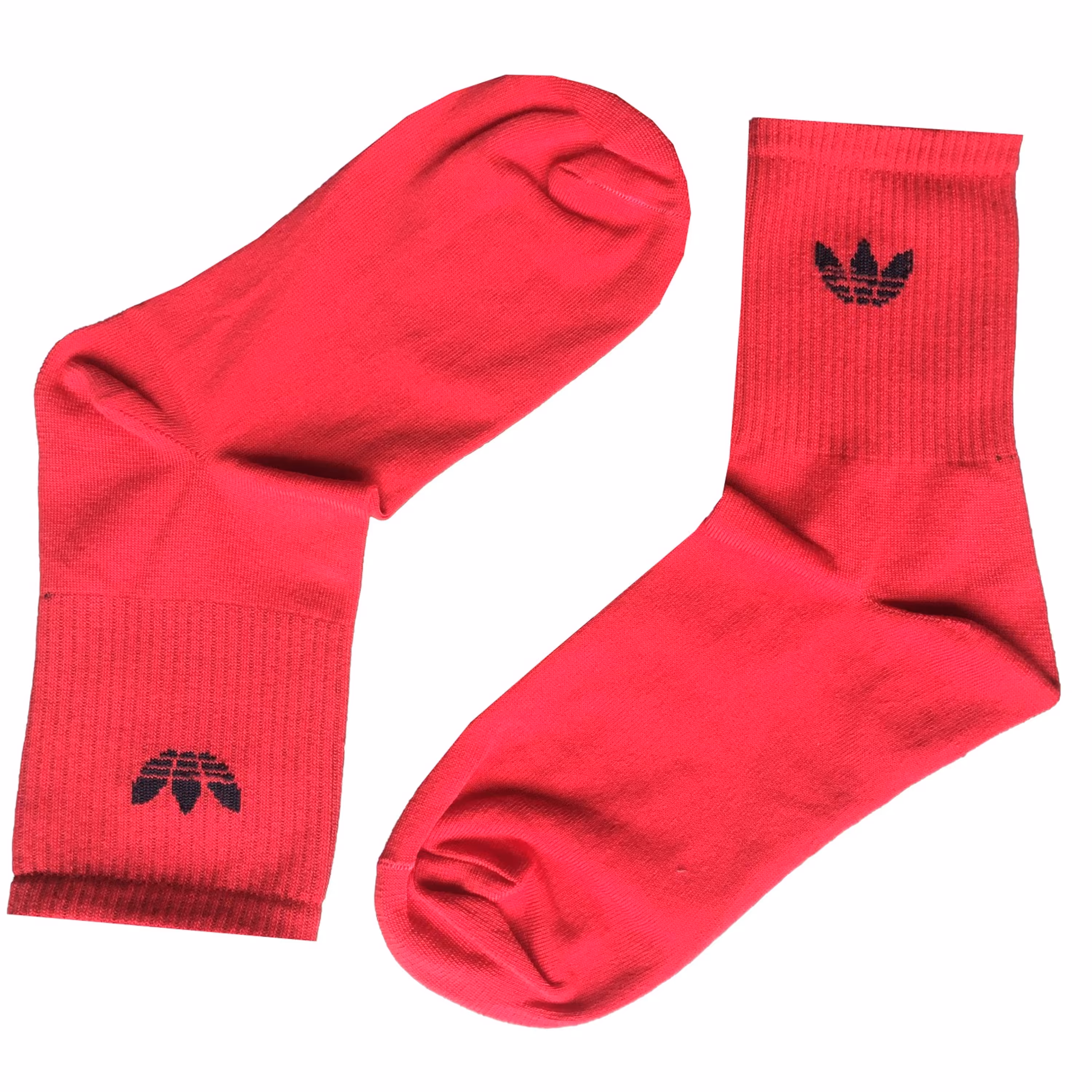 جوراب ساق کوتاه طرح ادیداس رنگ قرمز سایز 36 اتا 41
