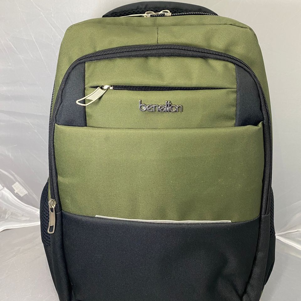 کوله پشتی زیتونی مدل Benetton 