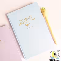 پلنر انگلیسی سالانه ریهوبوم طرح happy رنگ آبی