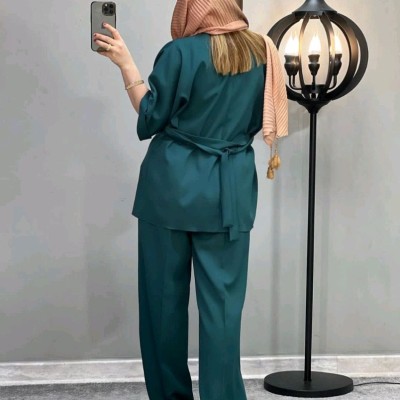 مانتو اسپرت زنانه مدل ️نام : کت و شلوار مدل تیانا