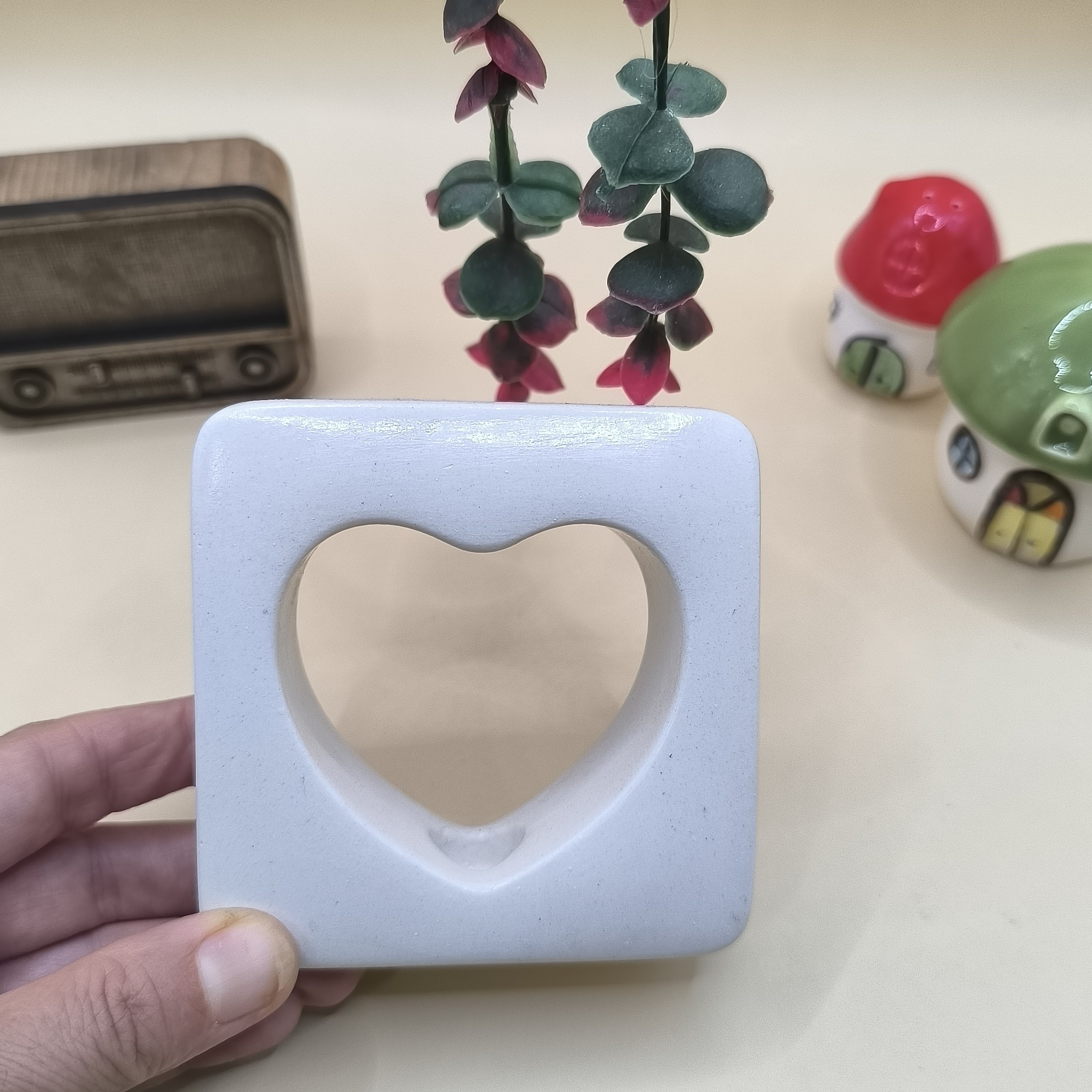 قالب گلجای قلب 