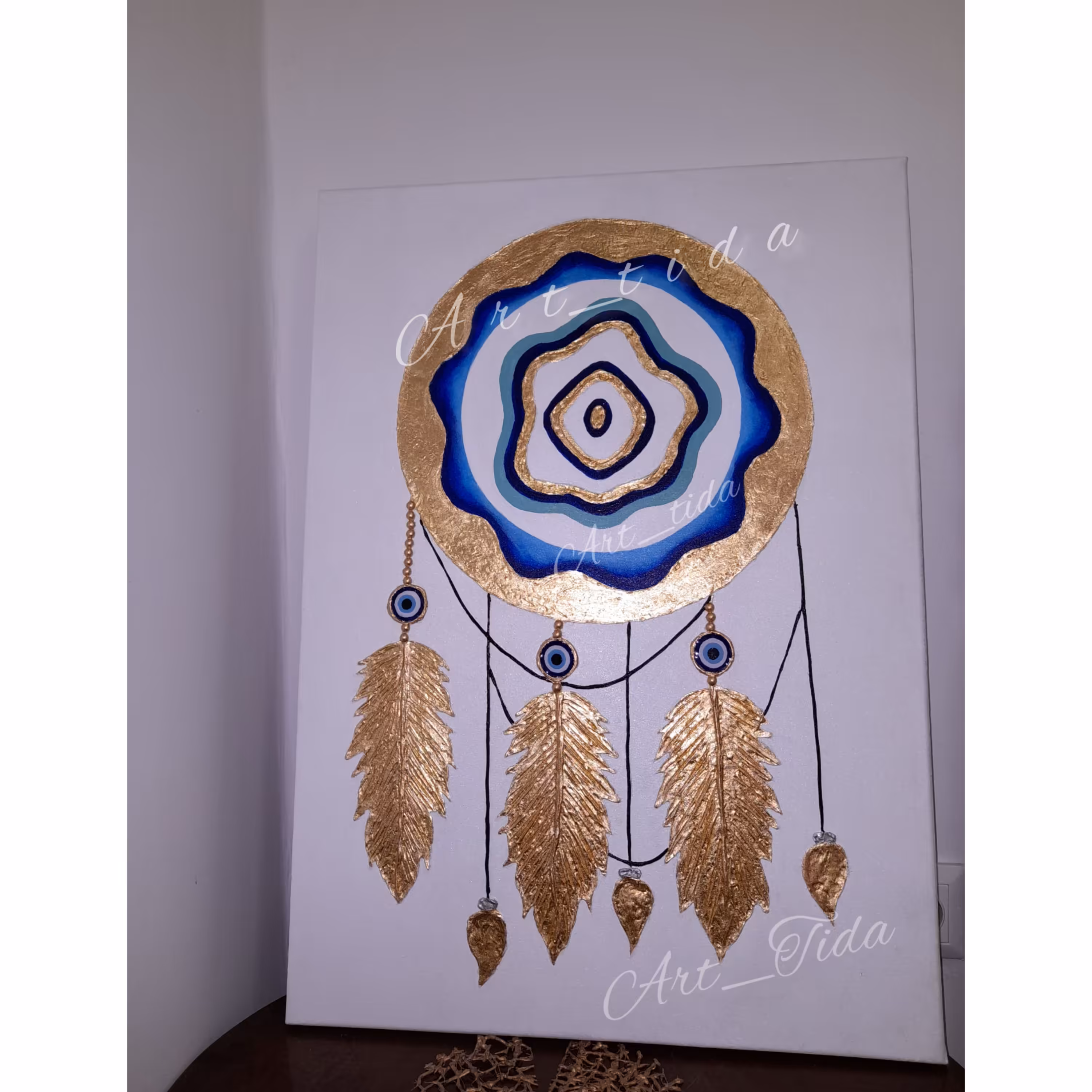 تابلوچشم نظرورق طلاورزین