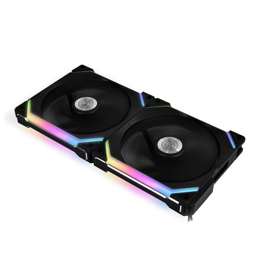 فن کیس لیان لی UNI Fan SL140 RGB Black بسته 2 عددی