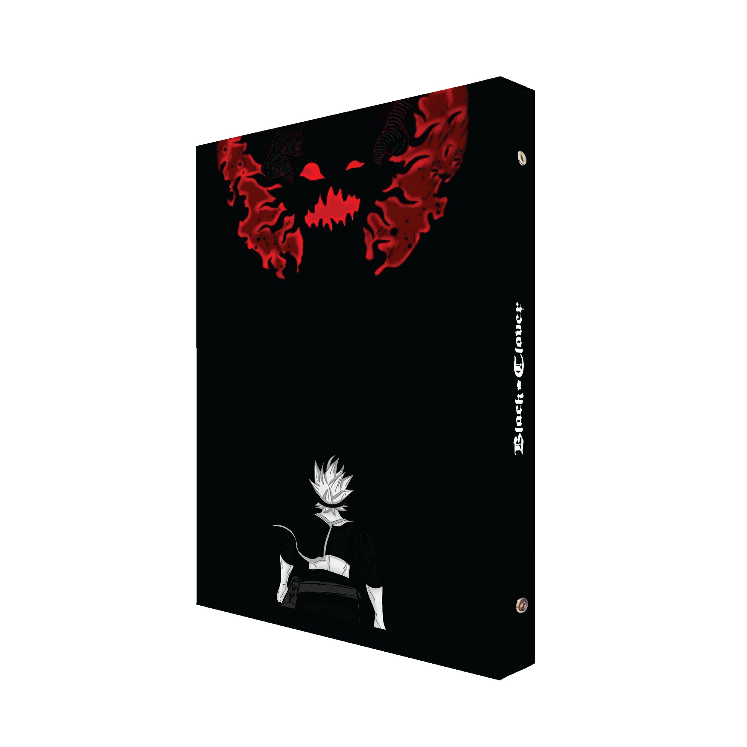 کلاسور 100 برگ پدیده نقش مدل کالکشن انیمه طرح بلک کلاور Black Clover کد04 