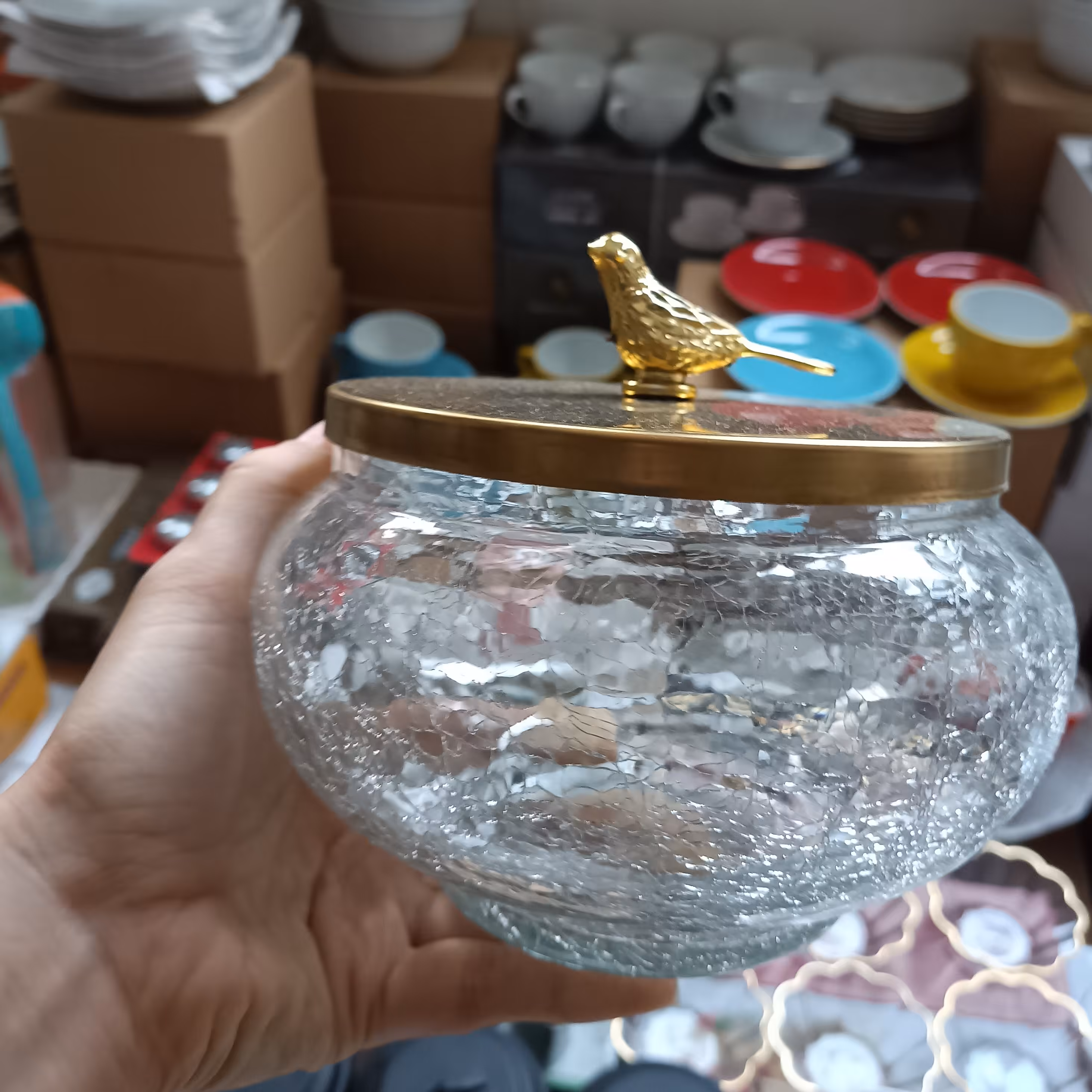 شکلات خوری نما ترک طرح گنجشک