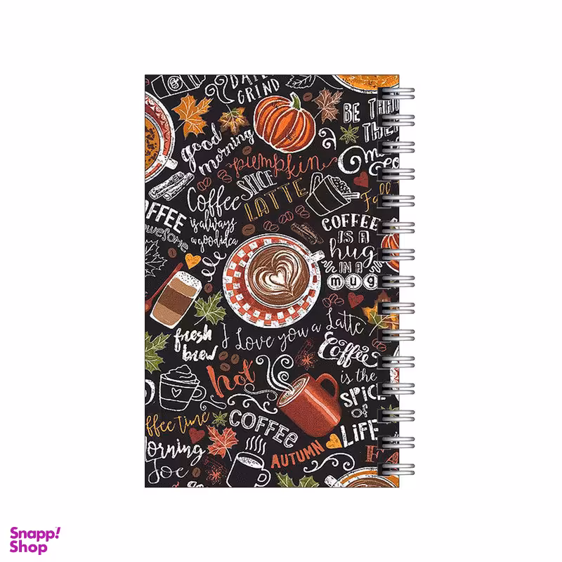 دفترچه یادداشت مدل to do list طرح بک گراند قهوه کد 1901750