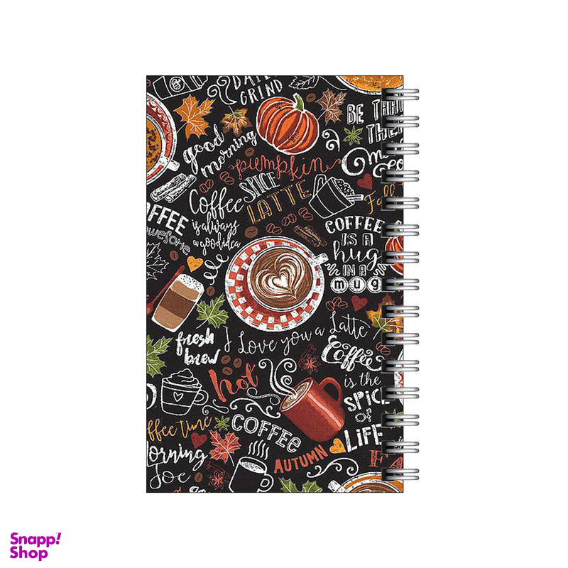 دفترچه یادداشت مدل to do list طرح بک گراند قهوه کد 1901750