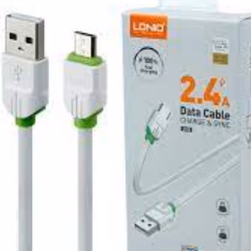 کابل شارژ الدینیو با  روکش ژله ایی. میکرو