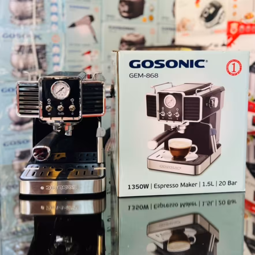 اسپرسوساز گوسونیک 20 بار مدلGEM-868 