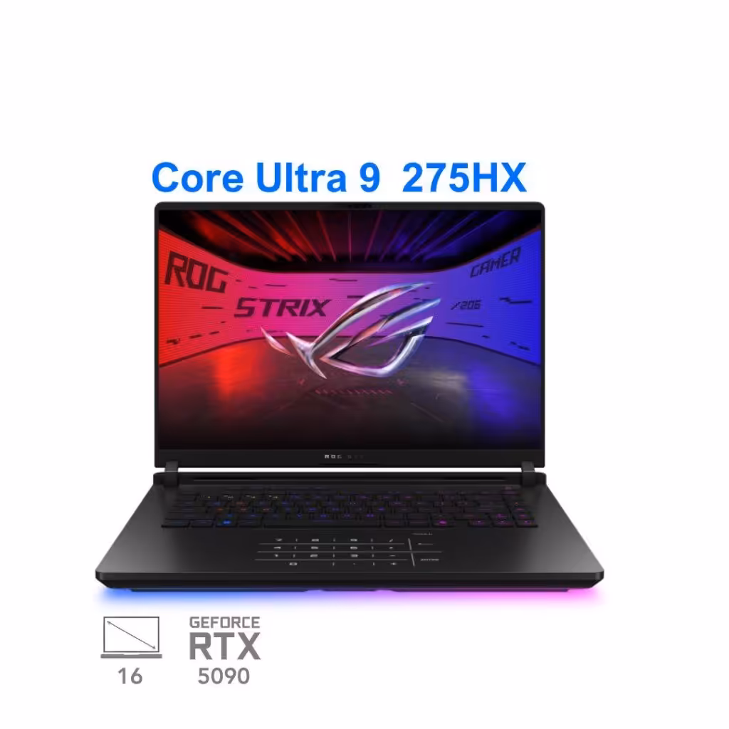 لپ تاپ گیمینگ ایسوس راگ استریکس اسکار ROG Strix SCAR 16 G635LX Core Ultra 9 275HX RTX 5090 175W 32G 1T 240Hz 2025
