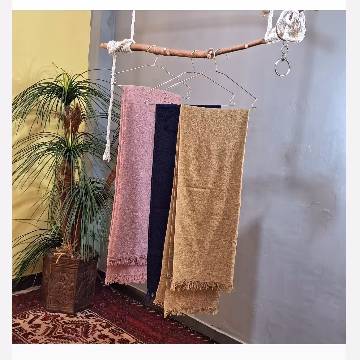 شال بافت مناسب پاییز و زمستان 