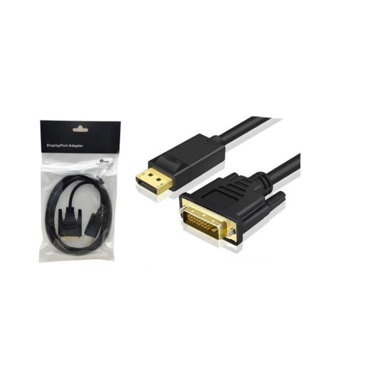 کابل مبدل DisplayPort به درگاه نر DVI طول3 متر