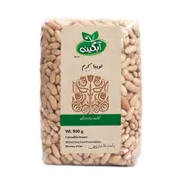 لوبیا کرم ارگانیک آبگینه 900 گرم(لوبیا رشتی ، لوبیا کشاورزی)