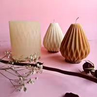 قالب سیلیکونی شمع خمره ای مولد شمع خمره ای مخصوص شمعسازی مجسمه سازی رزین صابون سازی