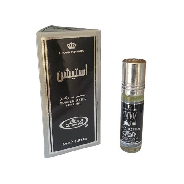 عطر عربی الرحاب استیشن 6ml گرم اصل