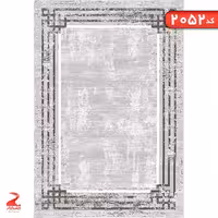 گلیم فرش ماشینی  نقره ای کد 2052 سایز  12متری (3 در 4)