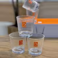 لیوان کوتاه 280 میلی وارداتی برند DELI-ty1628