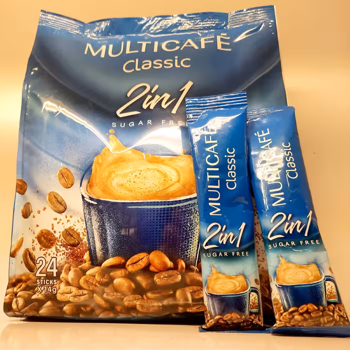 کافی میکس 2در1 مولتی کافه 24 عددی (پکیج سه بسته ای)