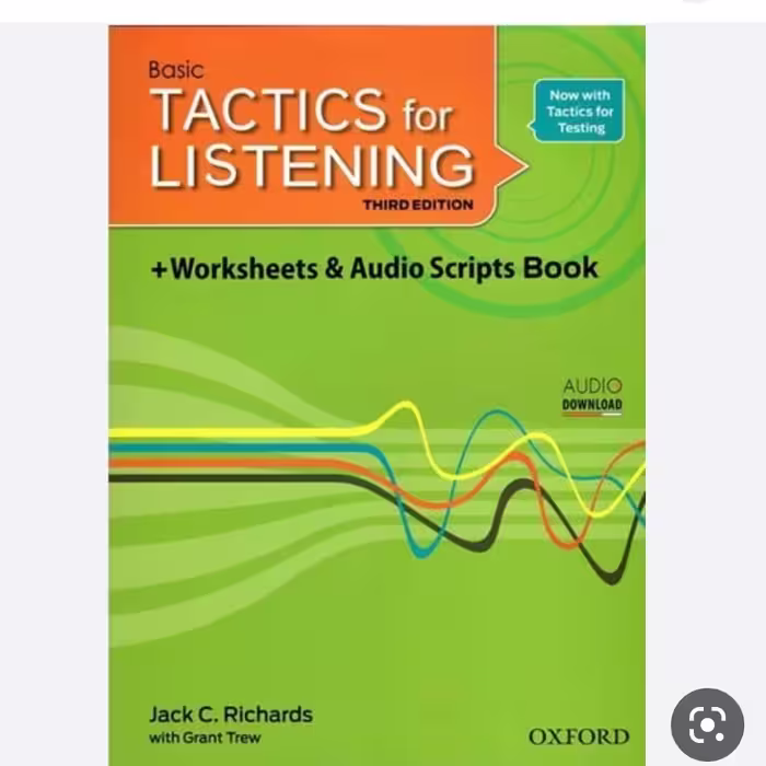 کتاب بیسیک تکتیس فور لیسنینگ basic tactics for listening 3rd edition 