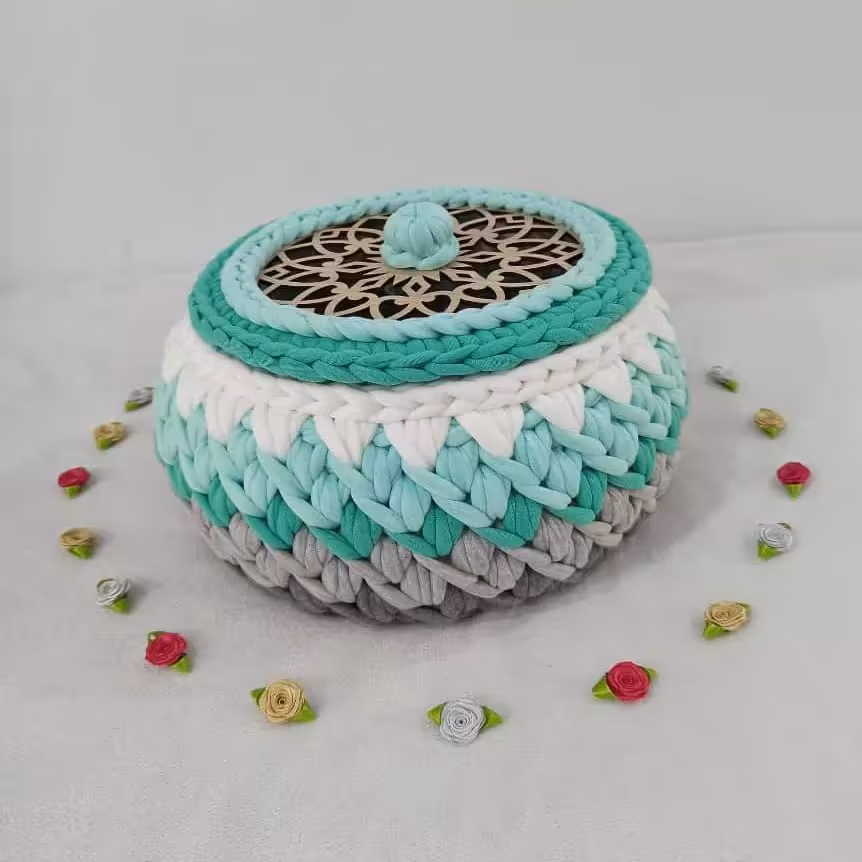 باکس درب دار خمره ای تریکو