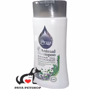 شامپو ضد ريزش سگ و گربه پرسا 250ميلی ليتر