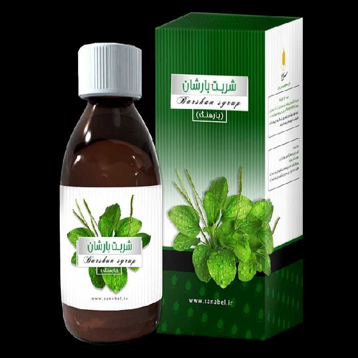 شربت ماژ  بارهنگ بارشان شرکت سنابل کهیر خارش زخم های گوارشی ضد سوزش ادرار ضد حساسیت (پس کرایه)
