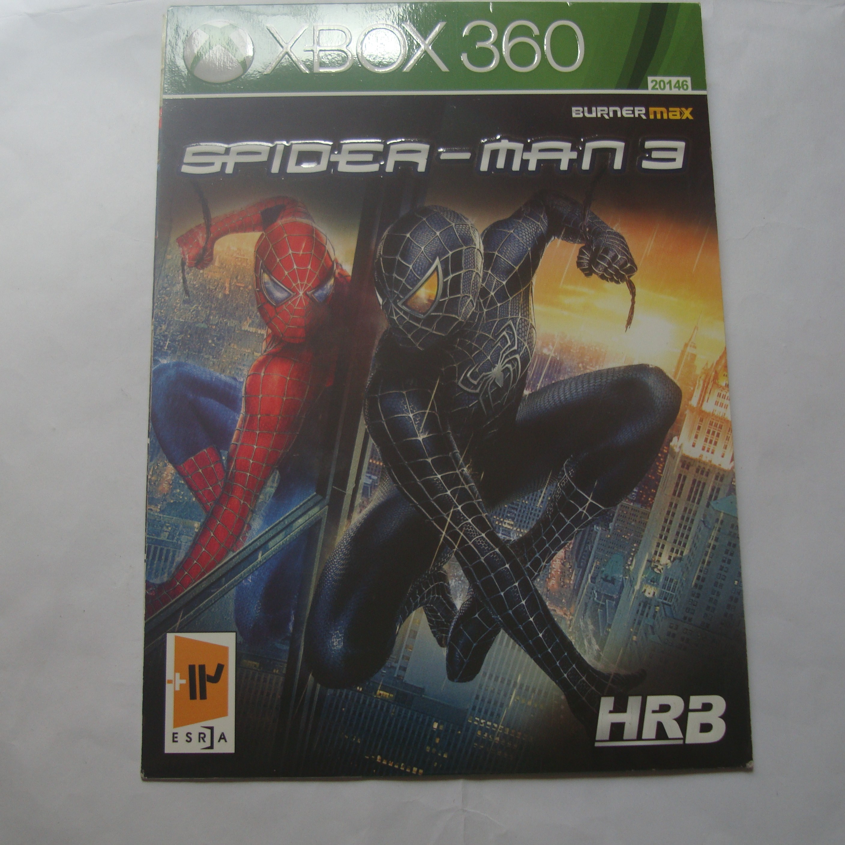 بازی اورجینال X-BOX 360 SPIDER MAN 3