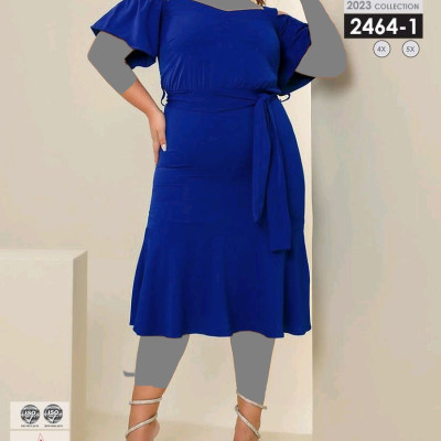 پیراهن مهمانی زنانه کرپ کش مدل مجلسی