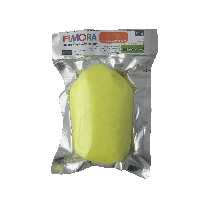 خمیر پلیمری هواخشک رنگ لیمویی فسفری برند FIMORA کد NVF0103