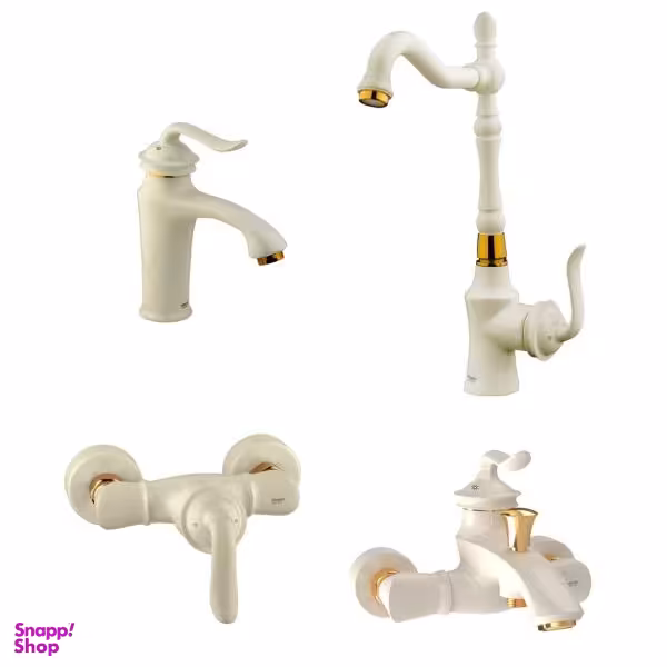 ست شیرآلات شودر مدل لوکا