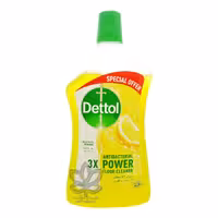 مایع پاک کننده زمین شوی آنتی باکتریال رایحه لیمو 900 میل دتول - dettol