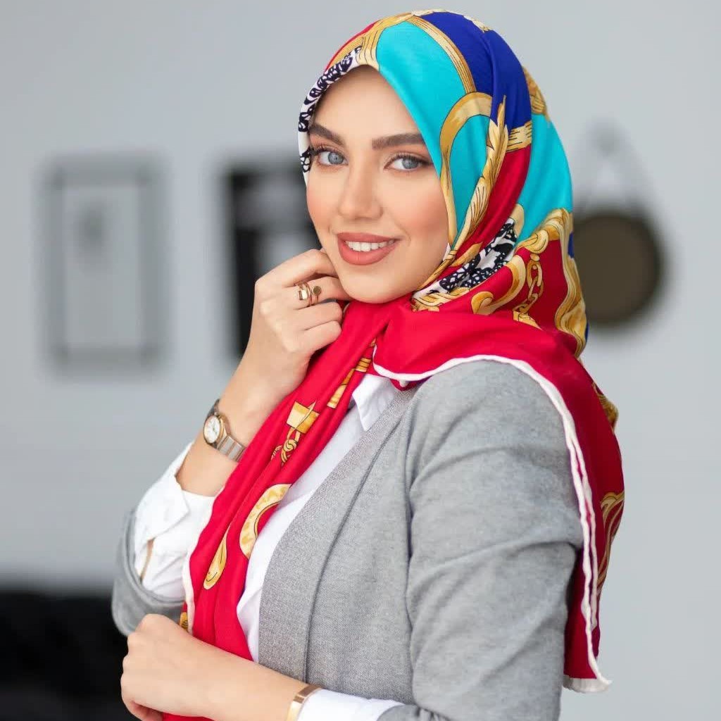 روسری ابریشم توییل کالکشن عید